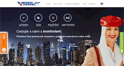 Desktop Screenshot of investa-travel.cz